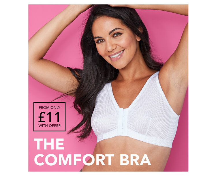 Shop Front Fastening Magic Bra